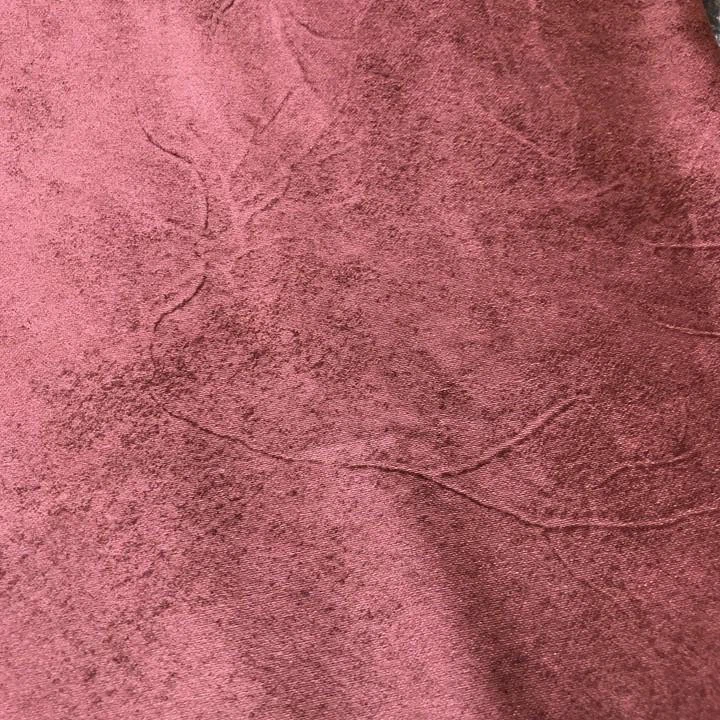 Bronzing Suede Leather For Garment