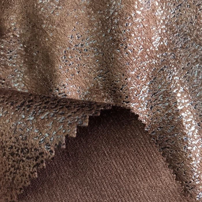 Bronzing Warp Suede