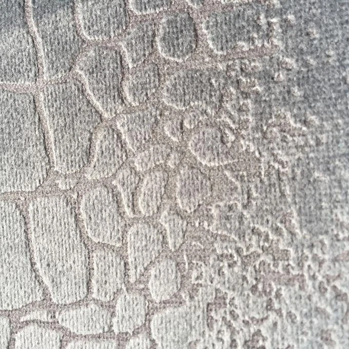 Embossed Velour Fabric