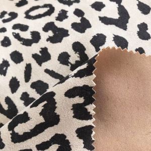 Halloween Leopard Suede Fabric